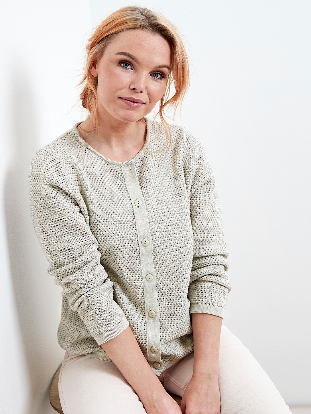 Skovhuus Kvinde Isabella Cardigan Kit melange L