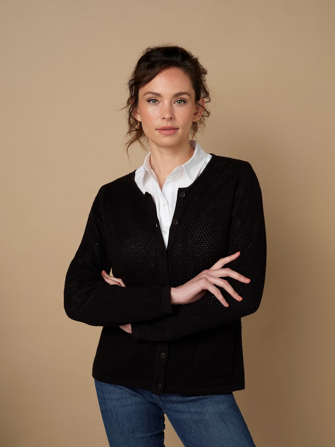 Skovhuus Kvinde Isabella Cardigan Black L