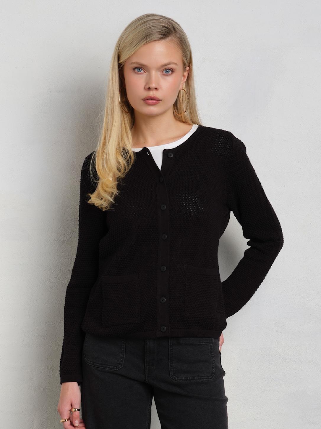 Skovhuus Kvinde Isabella Cardigan Black XXL