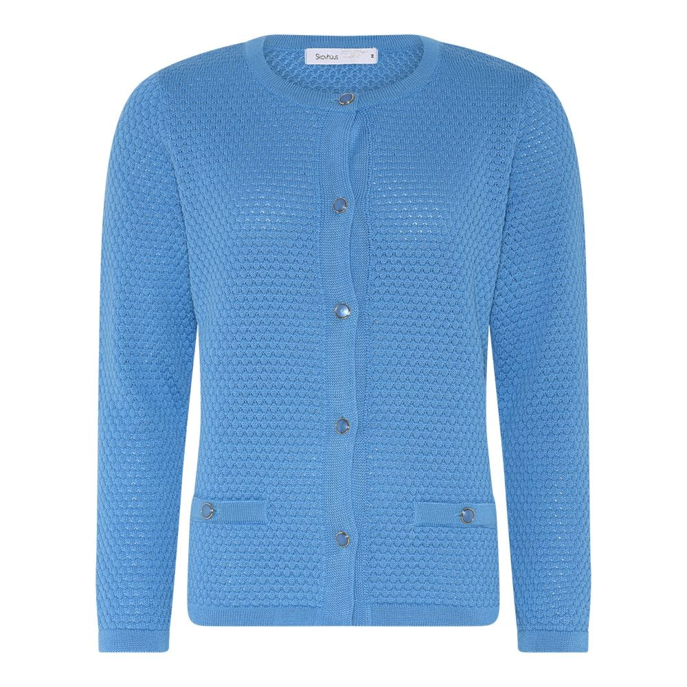 Skovhuus Kvinde Alba Cardigan Horizon Blue