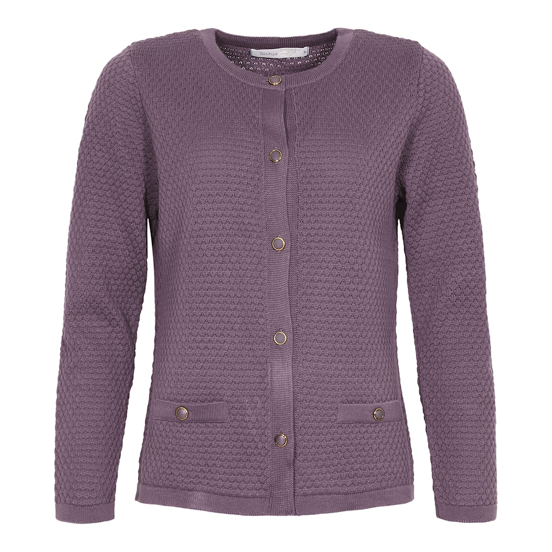 Skovhuus Kvinde Alba Cardigan Mulberry Lilac S
