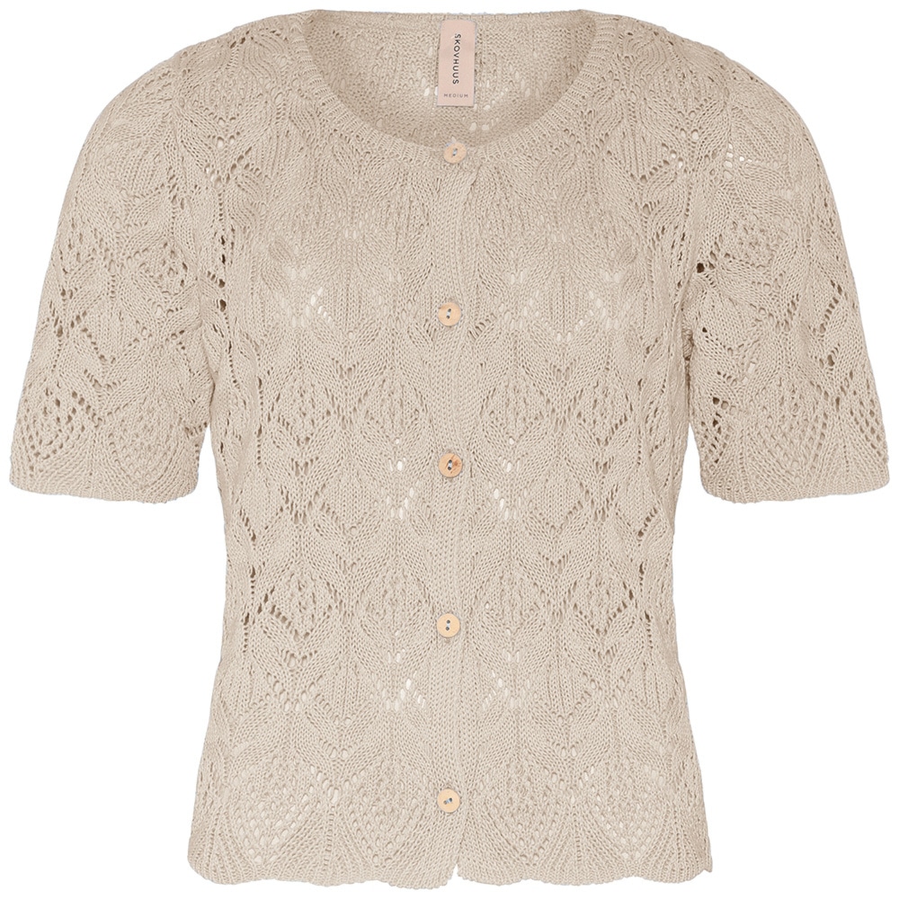 Skovhuus Kvinde Cardigan Bark Beige