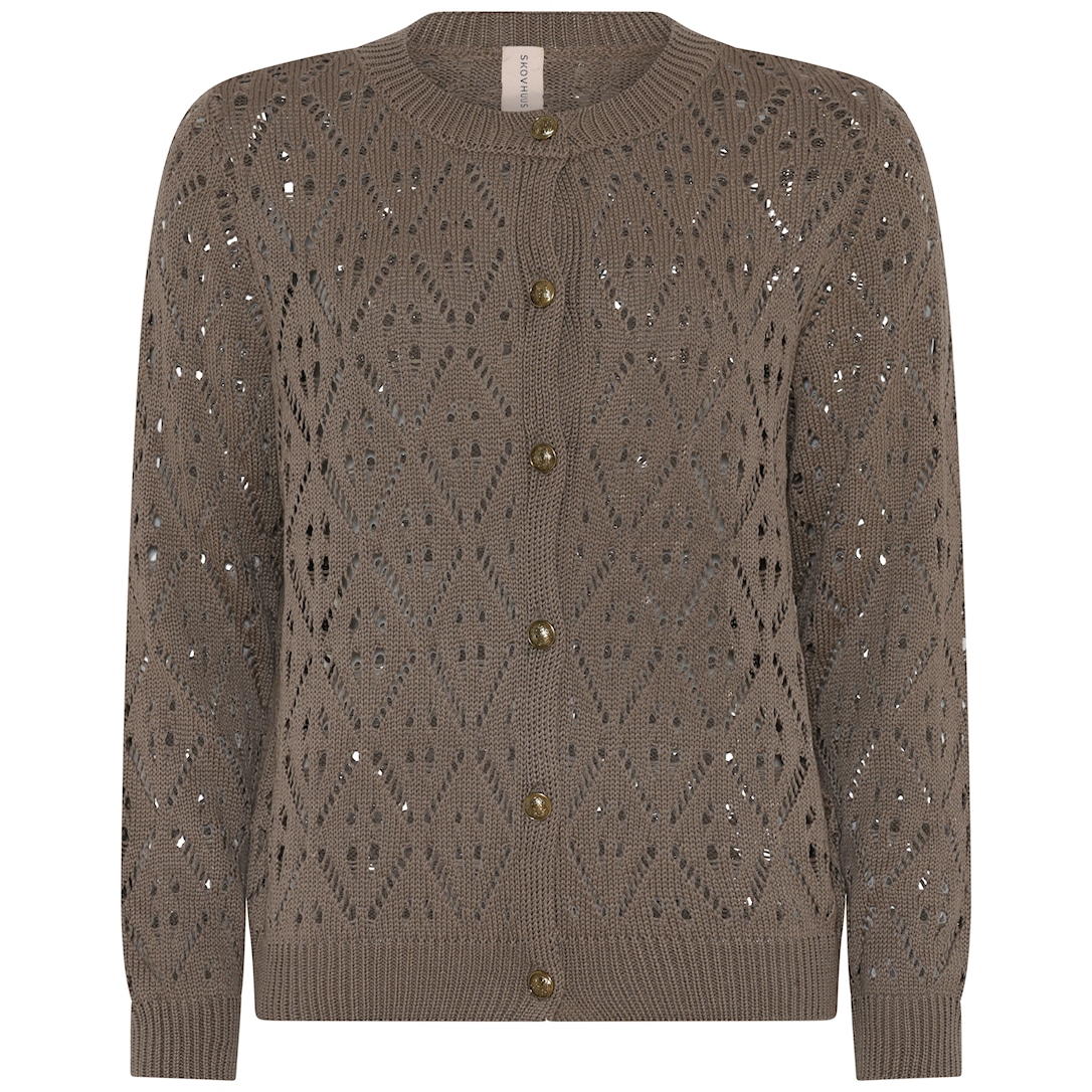 Skovhuus Kvinde Karen Cardigan Sandstone L