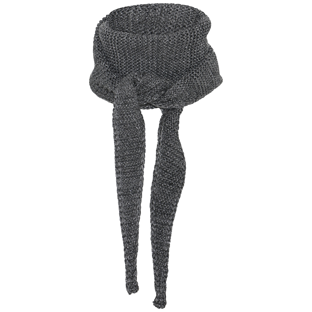 Skovhuus Kvinde Ina Mini Tørklæde m. Glimmer Grey Melange ONESIZE