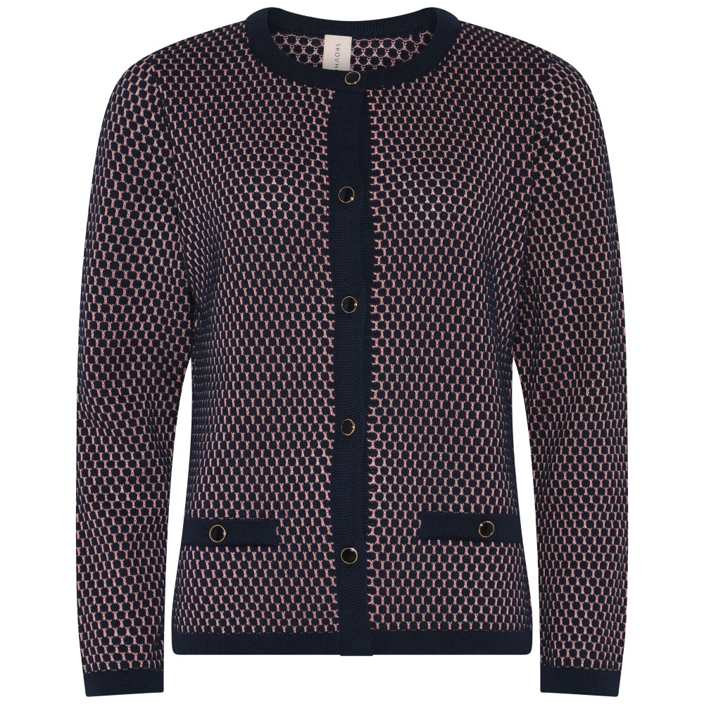 Marine Blue/Petal Rose