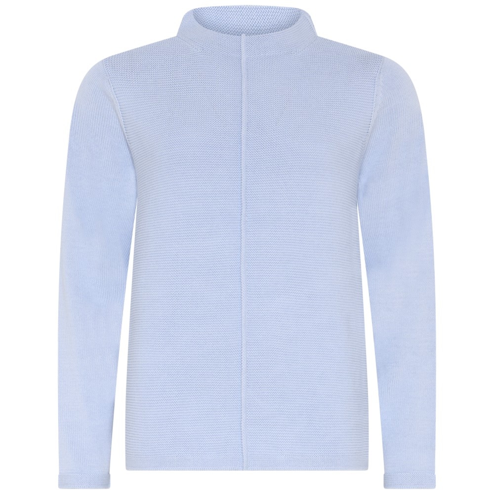 Skovhuus Kvinde Karma Turtleneck Strik Blå M