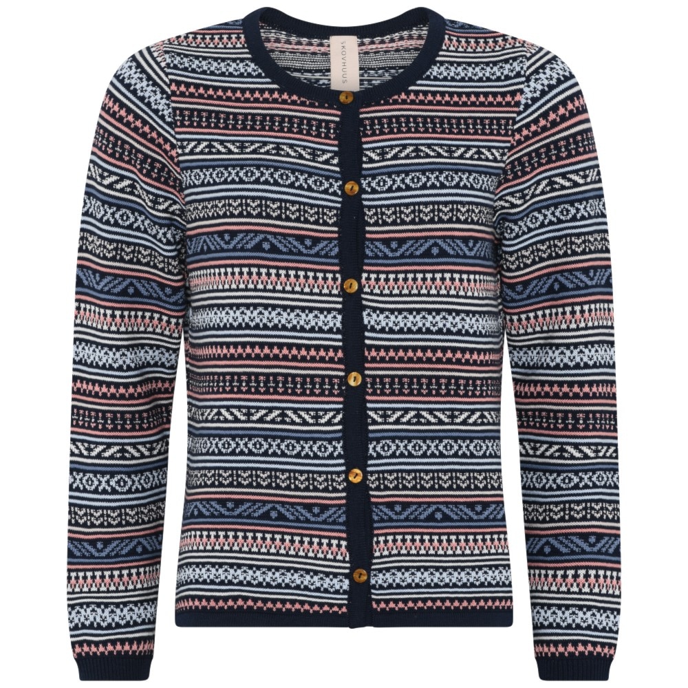 Skovhuus Kvinde Maren Cardigan Marine Blue S