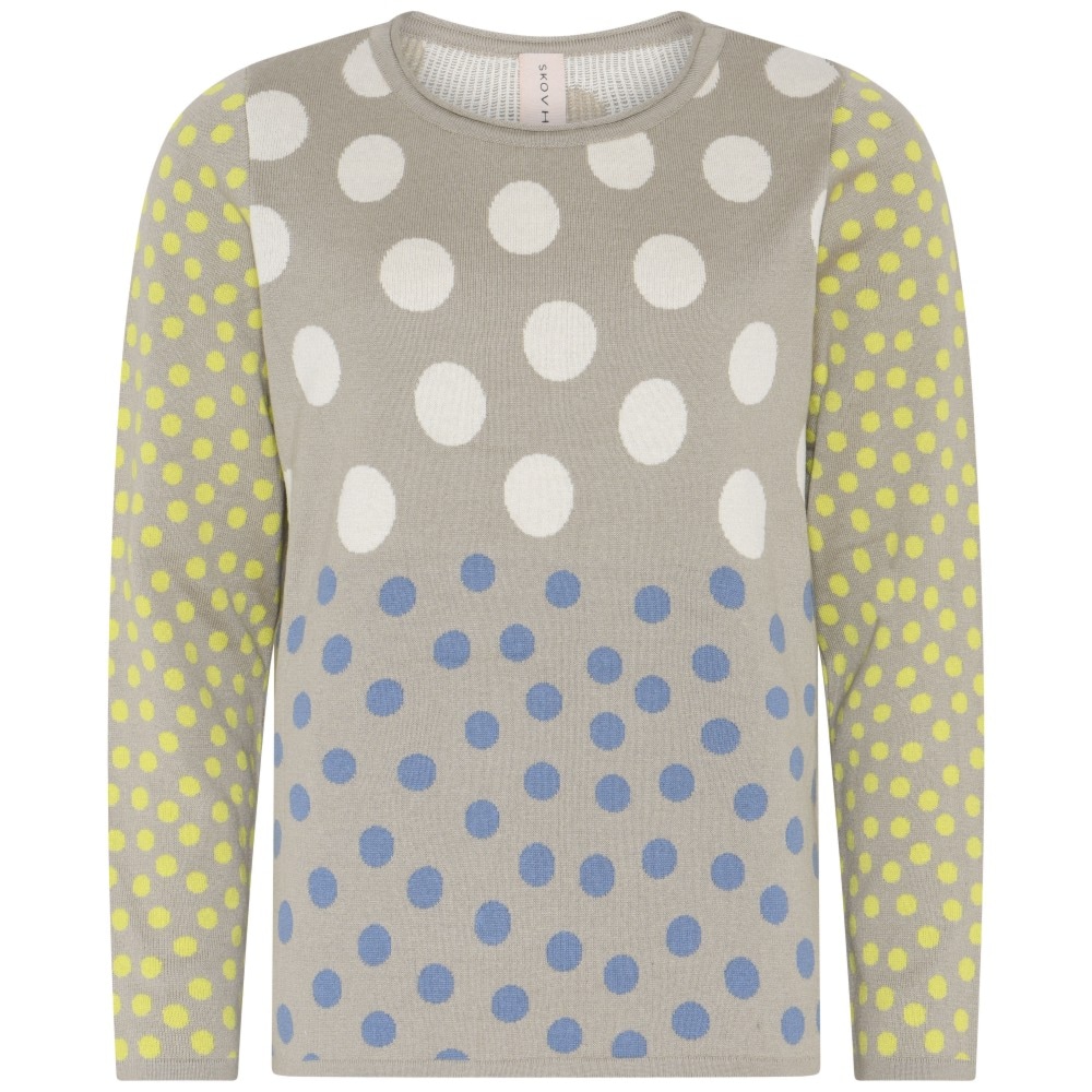 Skovhuus Kvinde Kjersti Striktrøje Rain Grey S