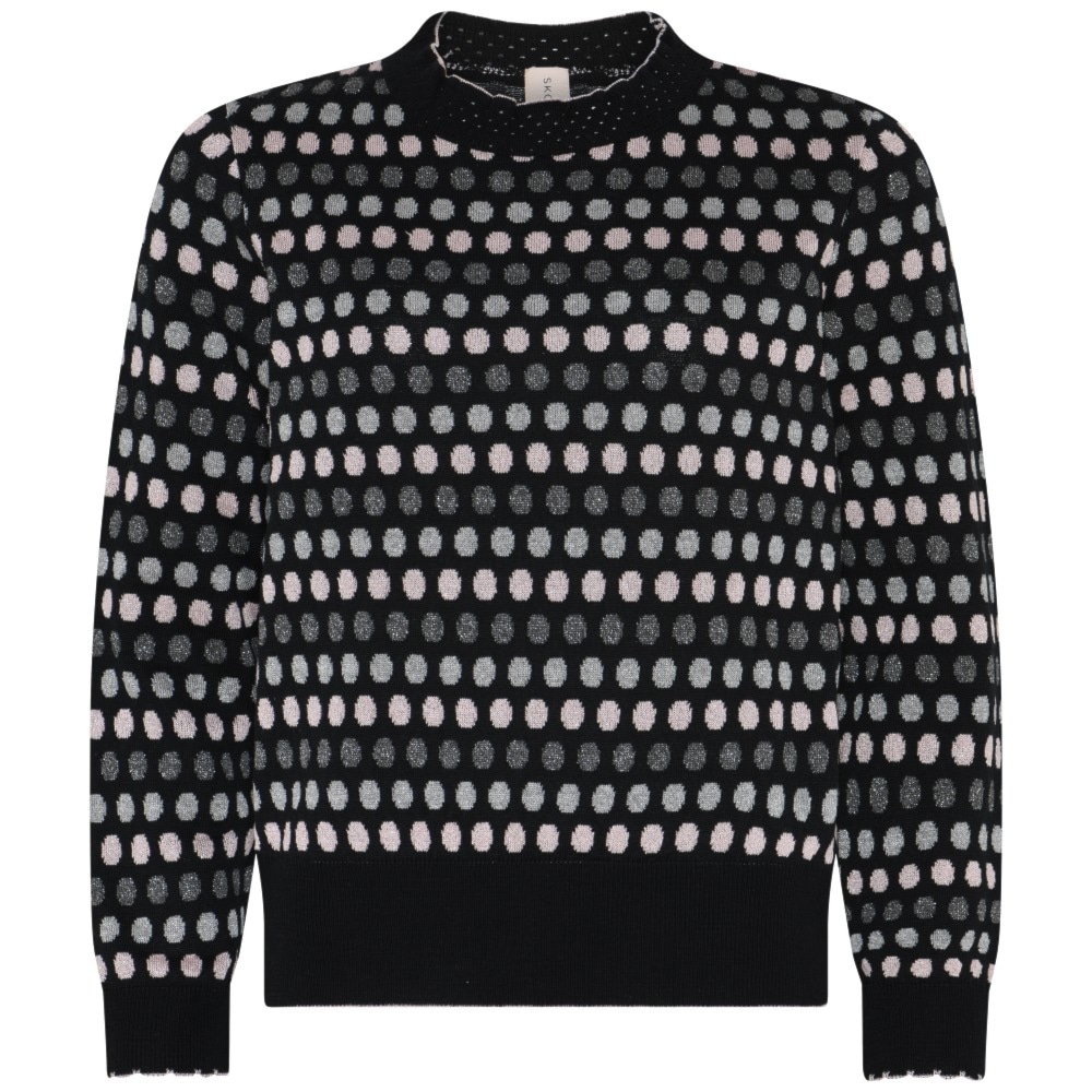 Skovhuus Kvinde Cirkeline Glitter Turtleneck Black S