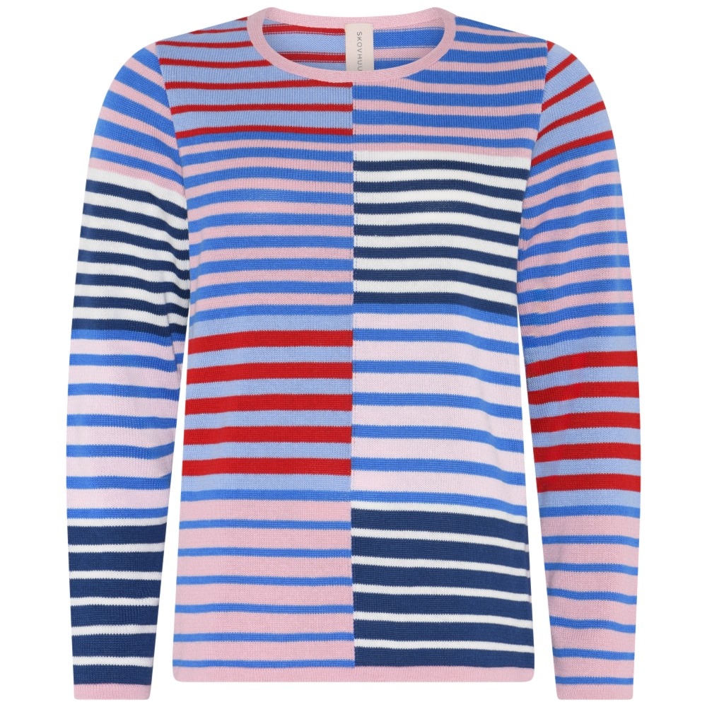 Skovhuus Kvinde Ronja Strikbluse Geranium Pink S