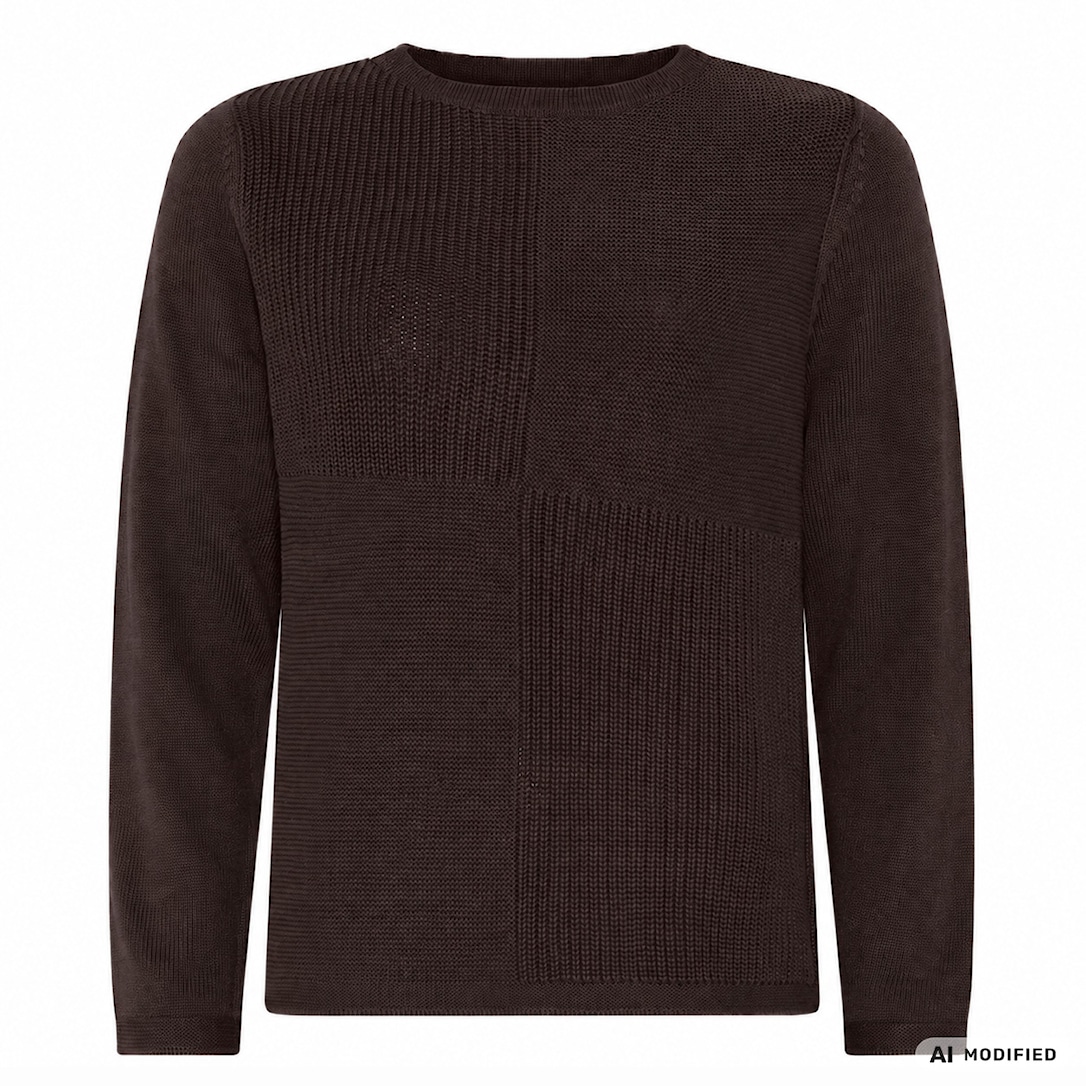 Skovhuus Kvinde Sylvia Strikbluse Nutella Brown S