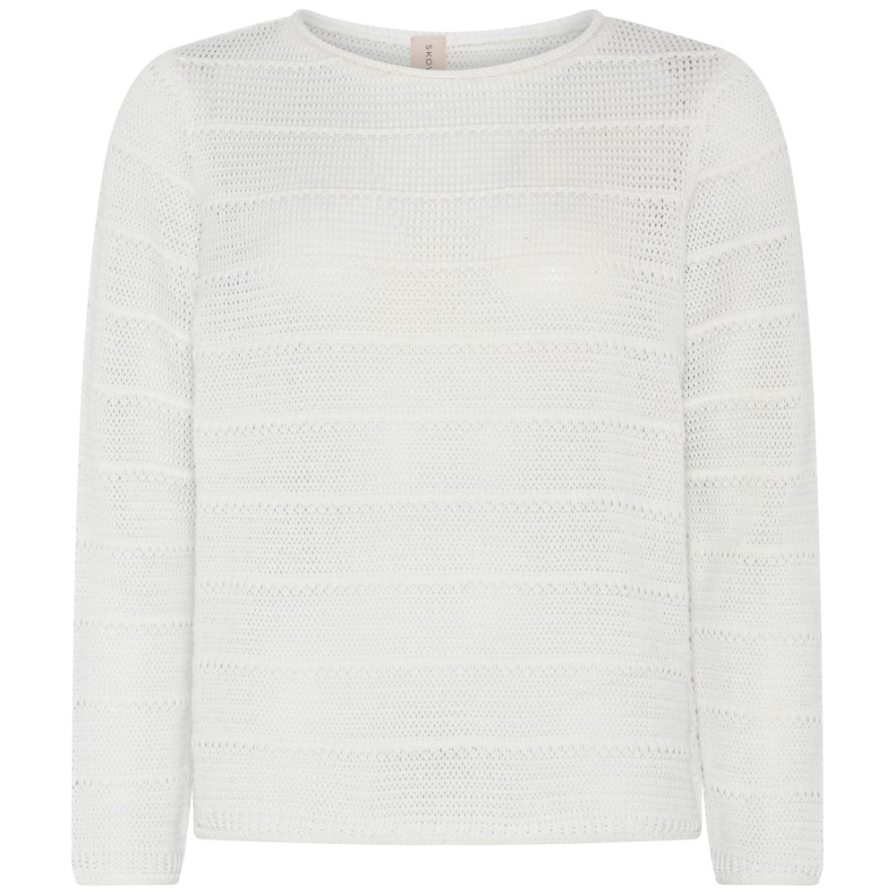 Skovhuus Kvinde Bluse med langarm Off-white M